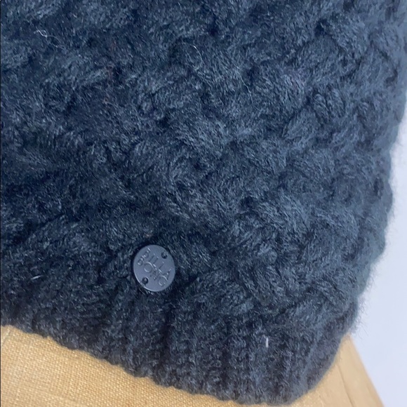 Billabong Blk Weaved Pattern Beanie Adult Small - Picture 8 of 8